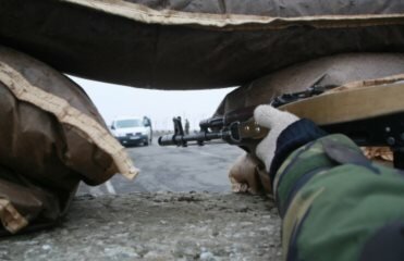Информация о нападении на Луганский погранотряд | Фото: AFP