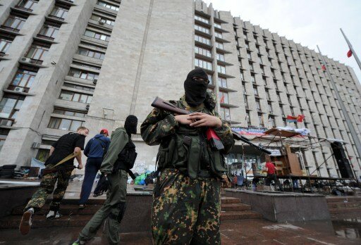 Ночной штурм Краматорска и атака в Славянске | Фото: AFP