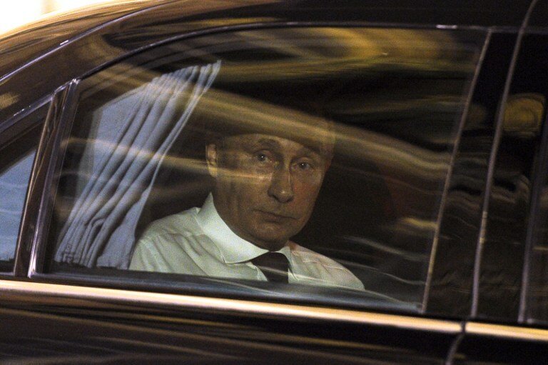 Путин в Париже | Фото: AFP