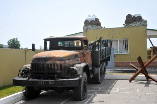Бой возле пункта пропуска `Мариновка` закончился | Фото: AFP