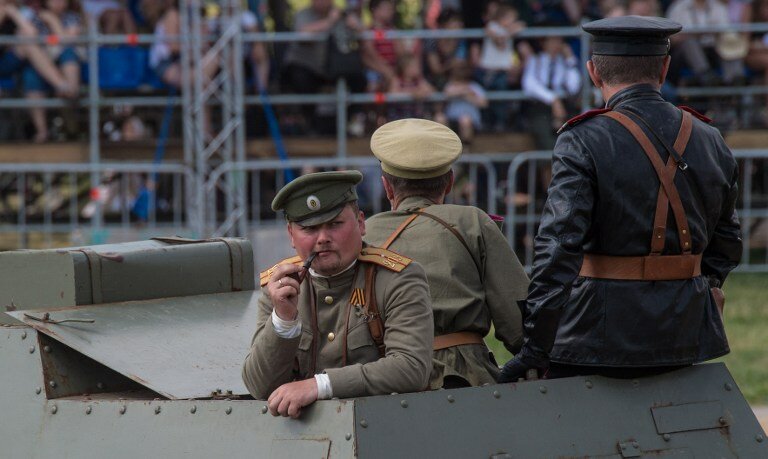 Без Стрелка. Реконструкции в Коломенском | Фото: AFP