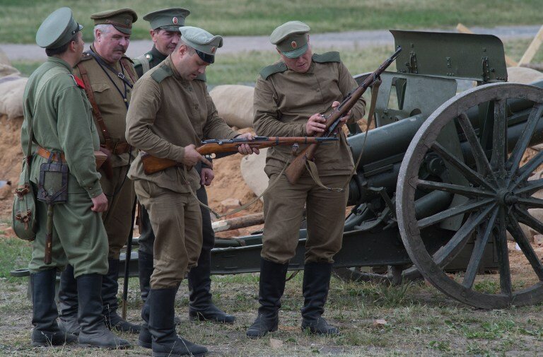 Без Стрелка. Реконструкции в Коломенском | Фото: AFP