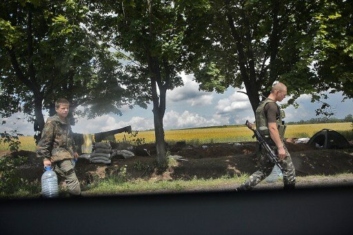 Славянск: три атаки сепаратистов | Фото: AFP