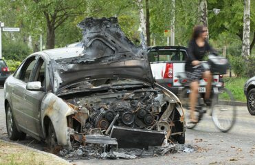Обнародовано видео взрыва автомобиля в Донецке 