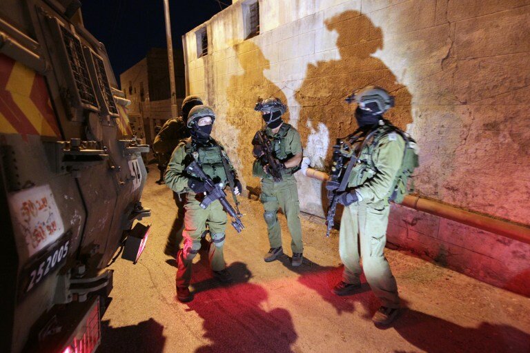 ЦАХАЛ. Ночные поиски подростков | Фото: AFP