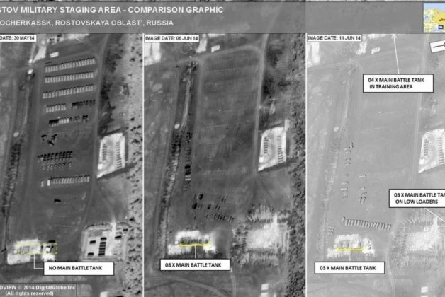 НАТО: новое скопление российских войск на границе с Украиной | Фото: AFP