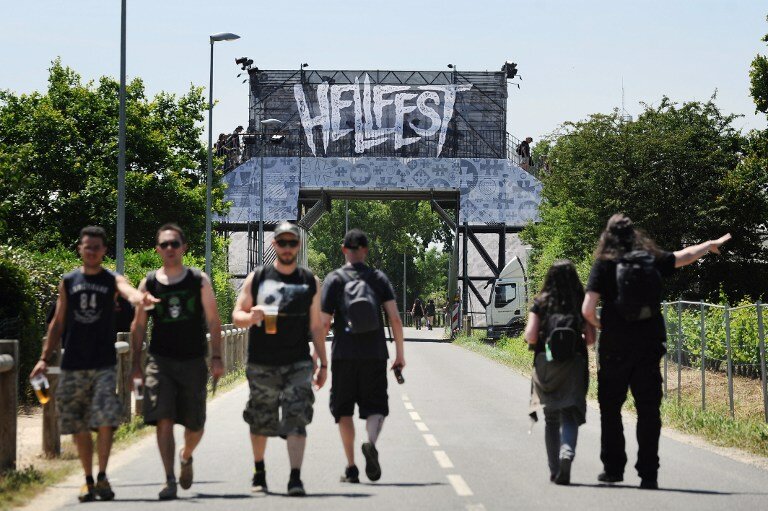 Hellfest. Беснование в Клиссо | Фото: AFP