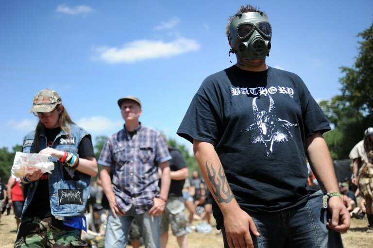 Hellfest. Беснование в Клиссо | Фото: AFP