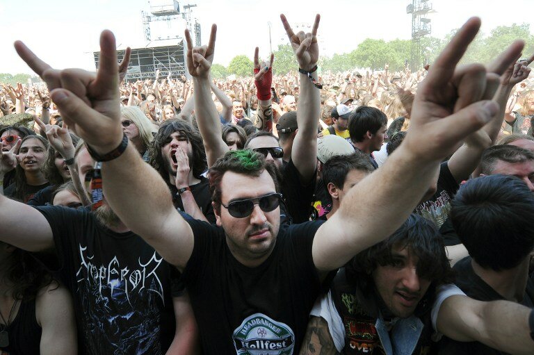 Hellfest. Беснование в Клиссо | Фото: AFP