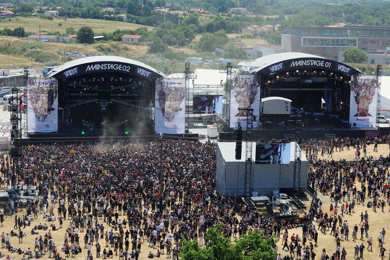 Hellfest. Беснование в Клиссо | Фото: AFP