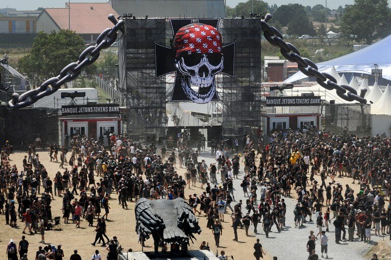 Hellfest. Беснование в Клиссо | Фото: AFP