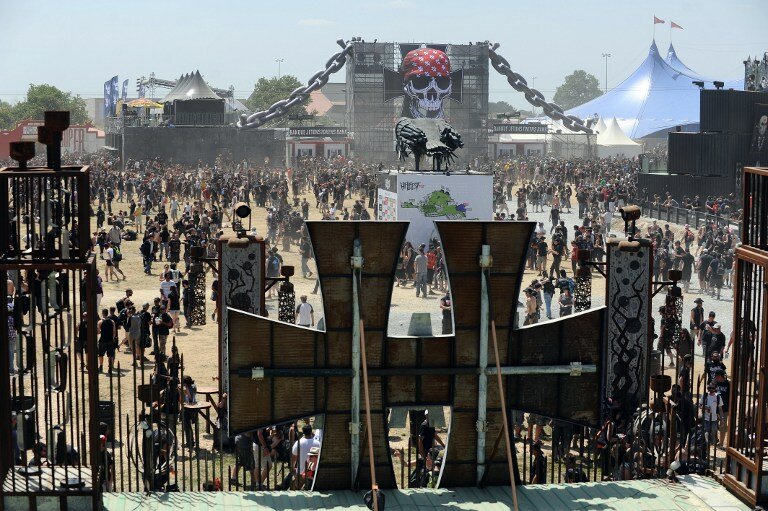 Hellfest. Беснование в Клиссо | Фото: AFP