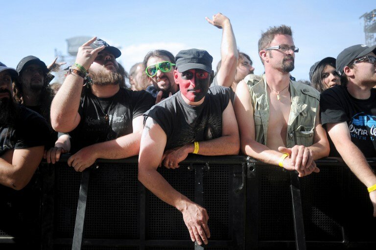 Hellfest. Беснование в Клиссо | Фото: AFP