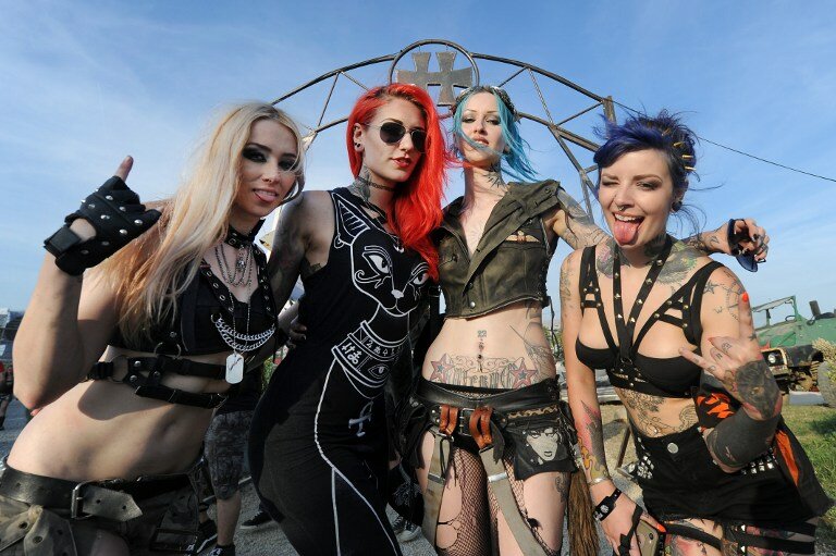 Hellfest. Беснование в Клиссо | Фото: AFP