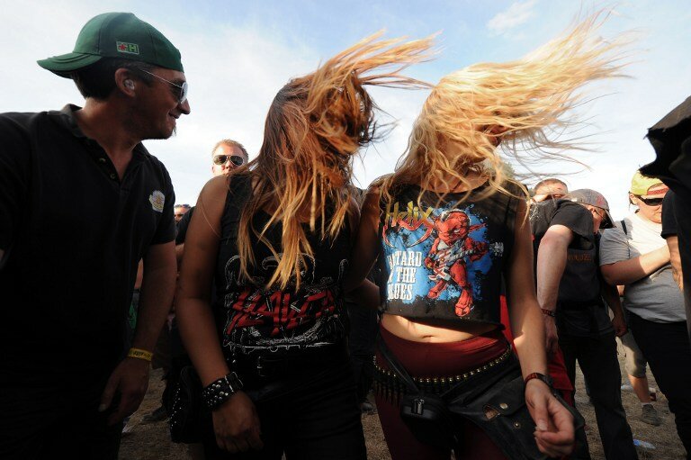 Hellfest. Беснование в Клиссо | Фото: AFP