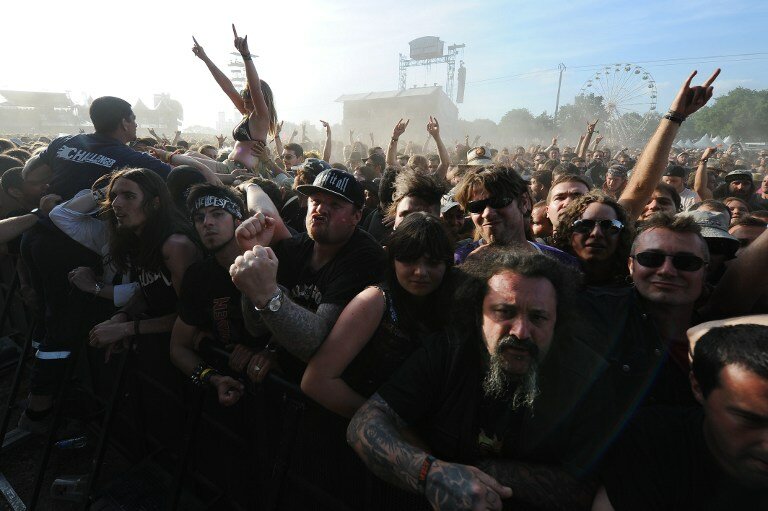 Hellfest. Беснование в Клиссо | Фото: AFP