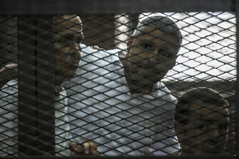 Суд над ”Аль-Джазирой” | Фото: AFP