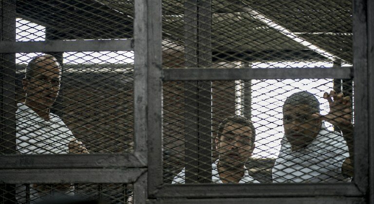 Суд над ”Аль-Джазирой” | Фото: AFP