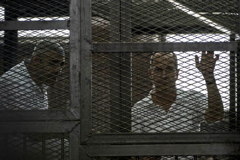 Суд над ”Аль-Джазирой” | Фото: AFP