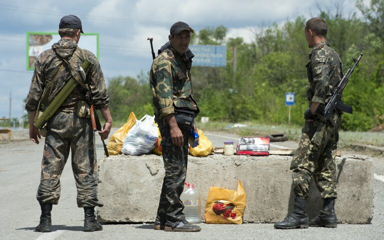 Сепаратисты Новороссии | Фото: AFP