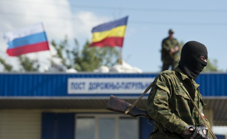 Сепаратисты Новороссии | Фото: AFP