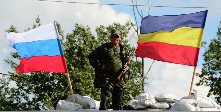 Сепаратисты Новороссии | Фото: AFP