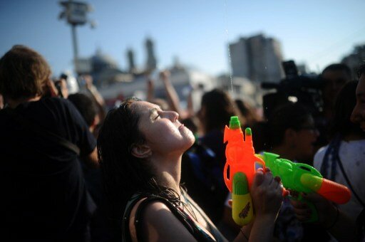 В Стамбуле власти вновь открыли парк Гези | Фото: AFP