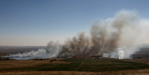 ВВС Сирии подвергли бомбардировке ливанский город | Фото: AFP