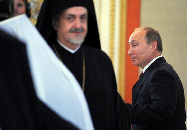 Путин устроил православный саммит в Кремле | Фото: AFP