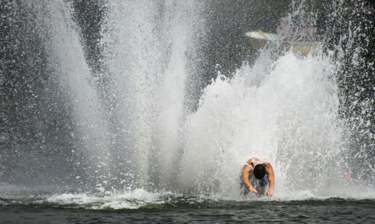 Германия изнемогает от жары | Фото: AFP
