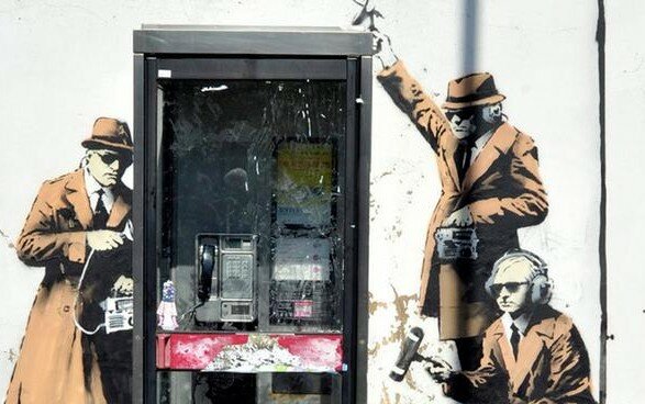 Стрит-арт Бэнкси покажут в музее | Фото: AFP
