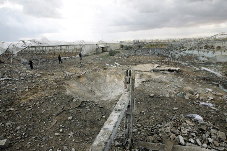 Взорван тоннель с взрывчаткой в Керем-Шалом | Фото: AFP