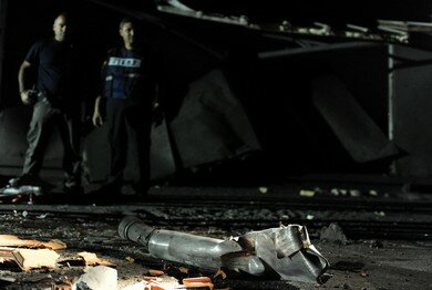 Ракета Град упала в Ашдоде | Фото: AFP