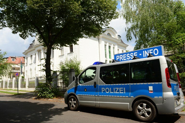 У посольства Ливии в Берлине мужчина совершил самосожжение | Фото: AFP