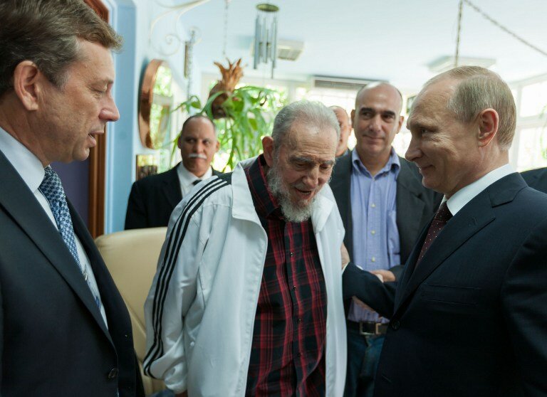 Путин на Кубе и в Никарагуа | Фото: AFP