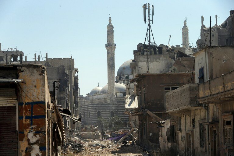 Сирия: Армия празднует 68-летие в разрушенной ею стране | Фото: AFP