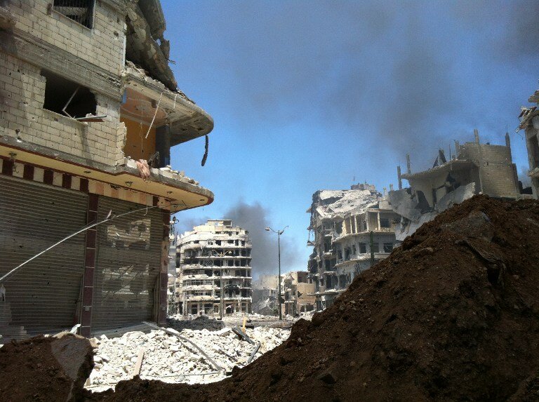 Сирия: Армия празднует 68-летие в разрушенной ею стране | Фото: AFP