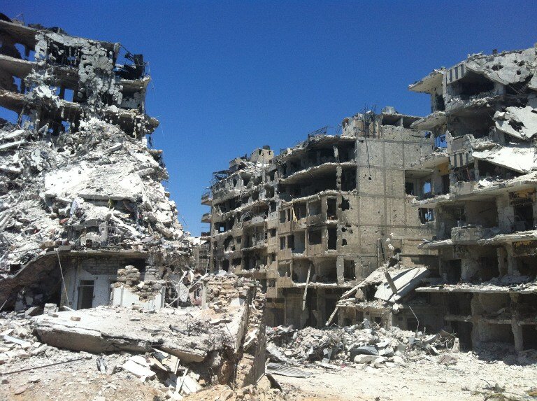 Сирия: Армия празднует 68-летие в разрушенной ею стране | Фото: AFP