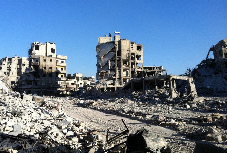 Сирия: Армия празднует 68-летие в разрушенной ею стране | Фото: AFP