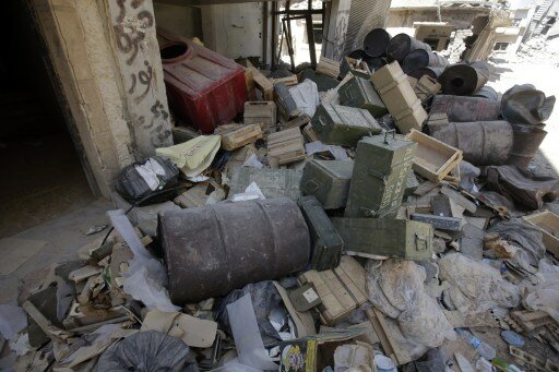 Сирия. Повстанцы захватили склад с ракетами | Фото: AFP