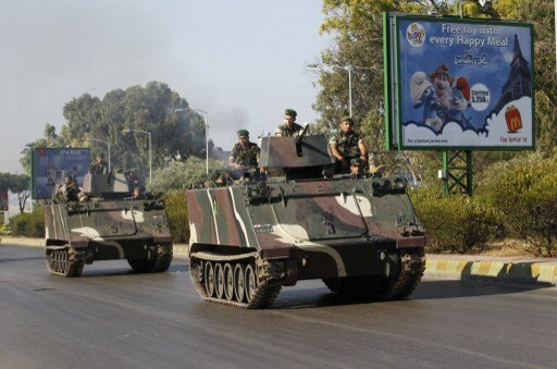 Датский шахид пытался взорвать блок-пост ливанской армии | Фото: AFP