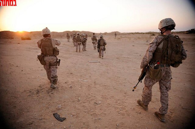 Братья по оружию: бригада Гивати и американские морпехи | Фото: IDF