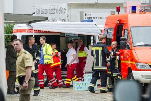 В Германии из мэрии освободили последних заложников | Фото: AFP