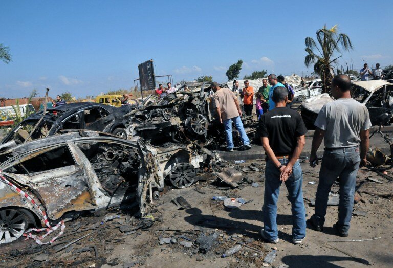 По подозрению во взрывах в Триполи арестован шейх | Фото: AFP