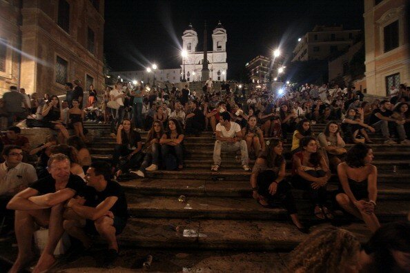 Бурная ночь моды в Риме | Фото: Getty Images