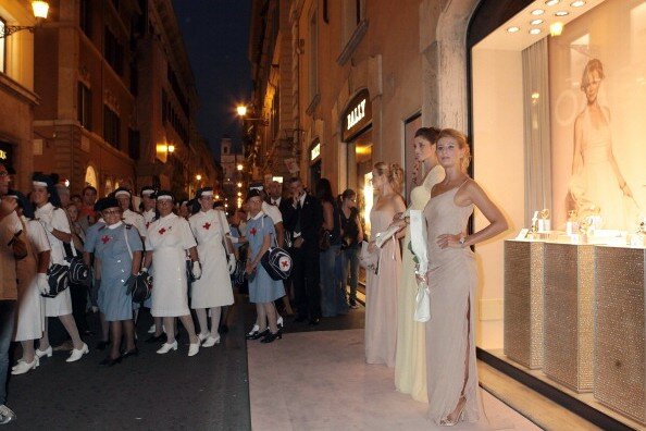 Бурная ночь моды в Риме | Фото: Getty Images