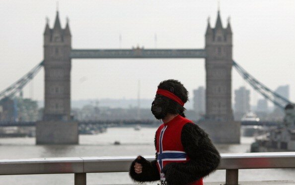 Лондонский мост во власти `Кин Конгов` | Фото: Getty Images