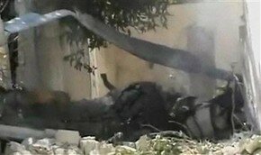 Военный вертолет, падая, задел лайнер с 200 людьми на борту 