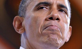 Погода заставила понервничать президента США | Фото: AFP