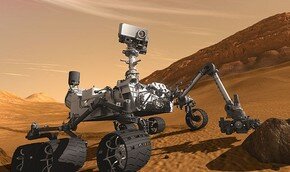 Curiosity обнаружил на Марсе следы древнего ручья. Фото | Фото: AFP